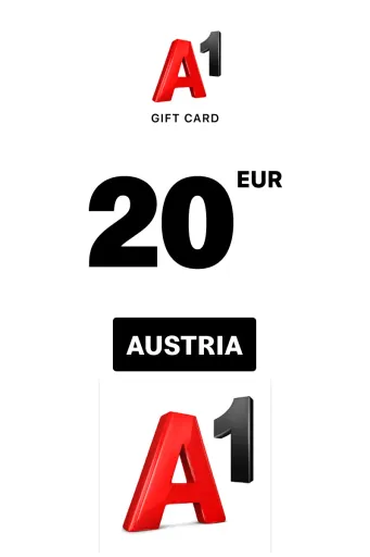 A1 Prepaid 20 EUR Gift Card (Austria) - Digital Key