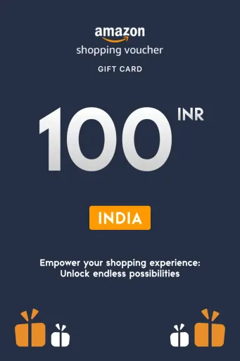 Amazon Shopping Voucher 100 INR Gift Card (India) - Digital Key