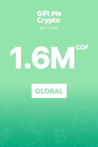 Gift Me Crypto 1600000 COP Gift Card (Global) - Digital Key