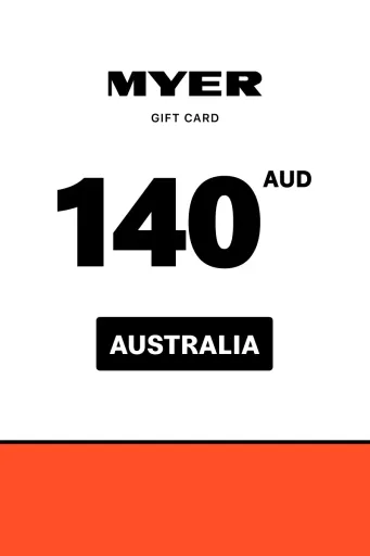Myer 140 AUD Gift Card (Australia) - Digital Key