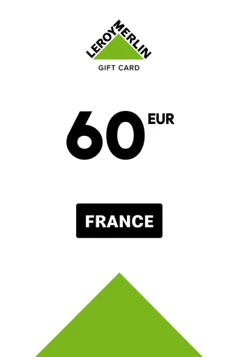 Leroy Merlin 60 EUR Gift Card (France) - Digital Key