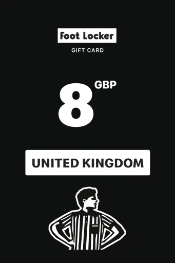 Foot Locker 8 GBP Gift Card (United Kingdom) - Digital Key