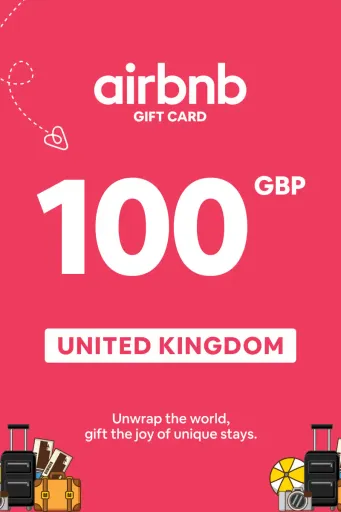 Airbnb 100 GBP Gift Card (United Kingdom) - Digital Key