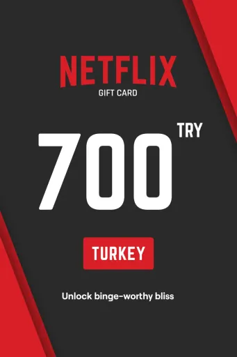 Netflix 700 TRY Gift Card (Turkey) - Digital Key