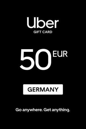 Uber 50 EUR Gift Card (Germany) - Digital Key
