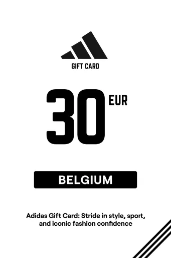 Adidas 30 EUR Gift Card (Belgium) - Digital Key