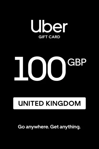 Uber 100 GBP Gift Card (United Kingdom) - Digital Key
