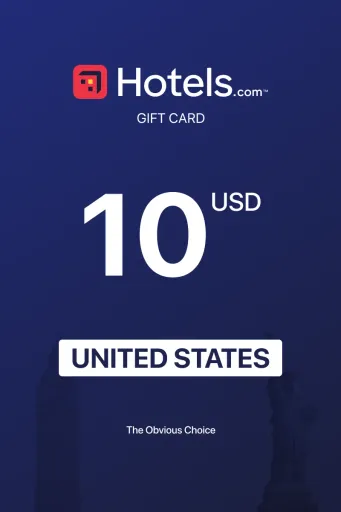 Hotels.com 10 USD Gift Card (United States) - Digital Key