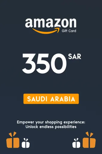 Amazon 350 SAR Gift Card (Saudi Arabia) - Digital Key