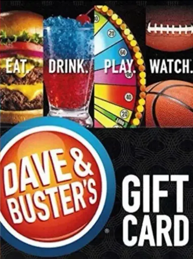 Dave & Busters 25 EUR Gift Card (United States) - Digital Key