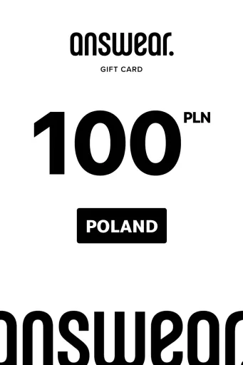 Answear 100 PLN Gift Card (Poland) - Digital Key
