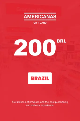 Americanas 200 BRL Gift Card (Brazil) - Digital Key