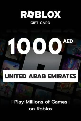 Roblox 1000 AED Gift Card (United Arab Emirates) - Digital Key