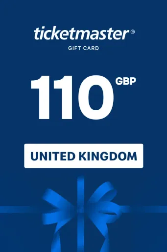 Ticketmaster 110 GBP Gift Card (United Kingdom) - Digital Key