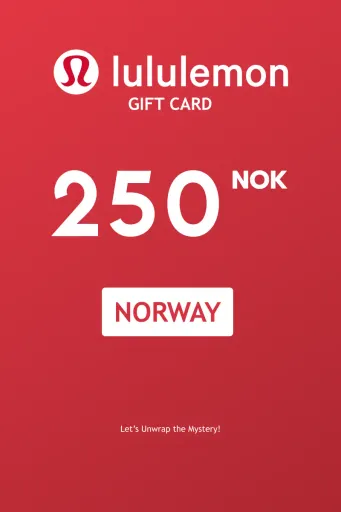 Product Image - Lululemon 250 NOK Gift Card (Norway) - Digital Key