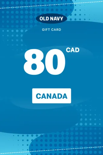Old Navy 80 CAD Gift Card (Canada) - Digital Key