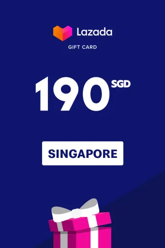 Lazada 190 SGD Gift Card (Singapore) - Digital Key