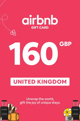 Product Image - Airbnb 160 GBP Gift Card (United Kingdom) - Digital Key
