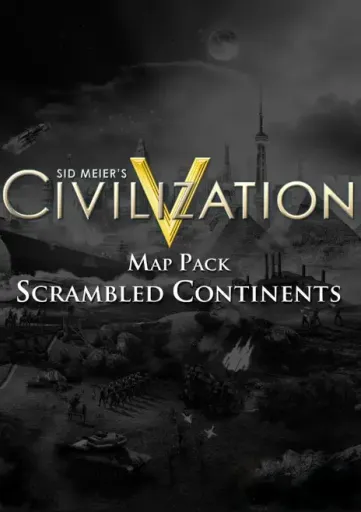 Sid Meier's Civilization V - Scrambled Continents Map Pack DLC (Europe) (PC / Mac) - Steam - Digital Key