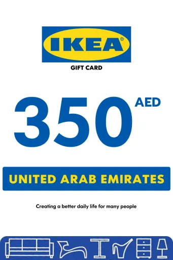 IKEA 350 AED Gift Card (United Arab Emirates) - Digital Key
