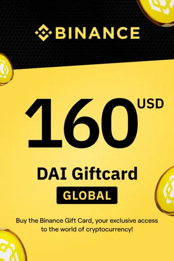 Binance (DAI) 160 USD Gift Card (Global) - Digital Key