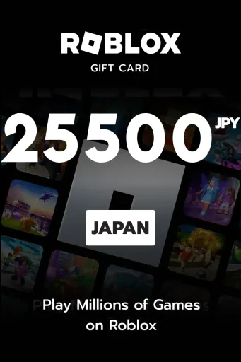 Roblox 25500 JPY Gift Card (Japan) - Digital Key