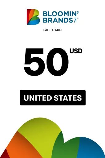 Bloomin' Brands 50 USD Gift Card (United States) - Digital Key