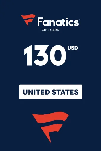 Fanatics 130 USD Gift Card (United States) - Digital Key
