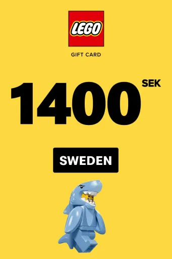 LEGO 1400 SEK Gift Card (Sweden) - Digital Key