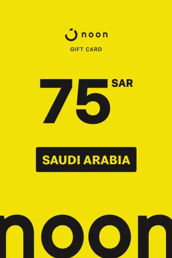Noon 75 SAR Gift Card (Saudi Arabia) - Digital Key