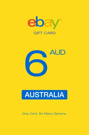 eBay 6 AUD Gift Card (Australia) - Digital Key
