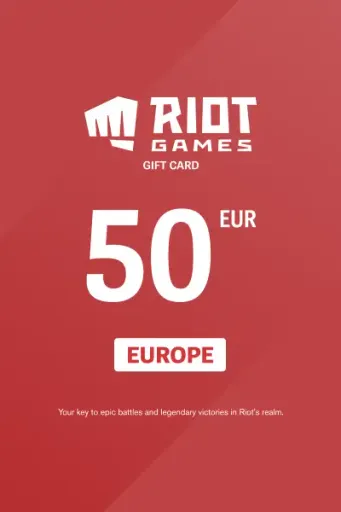 Riot Access 50 EUR Gift Card (Europe) - Digital Key