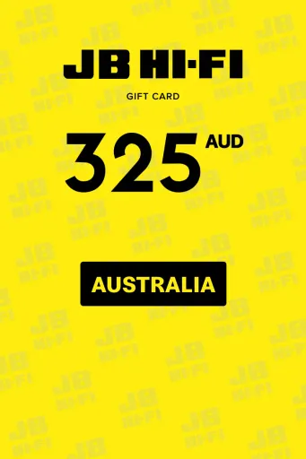 Product Image - JB HI-FI 325 AUD Gift Card (Australia) - Digital Key