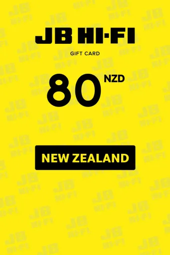 JB HI-FI 80 NZD Gift Card (New Zealand) - Digital Key