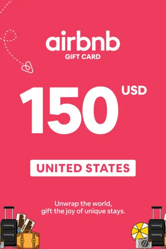 Airbnb 150 USD Gift Card (United States) - Digital Key