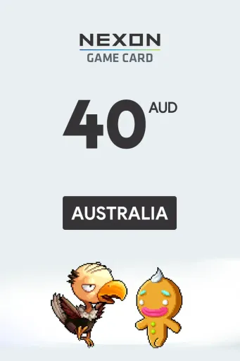 Nexon Game Card 40 AUD Gift Card (Australia) - Digital Key