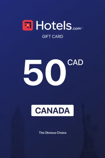 Hotels.com 50 CAD Gift Card (Canada) - Digital Key