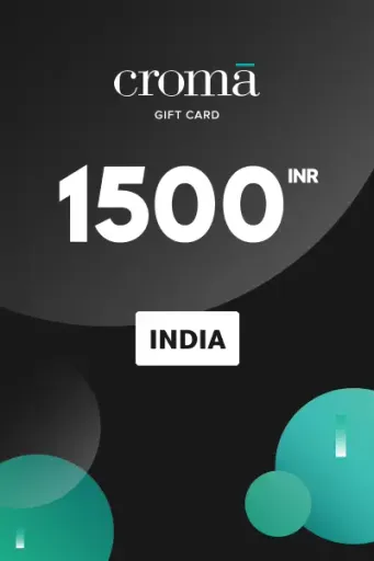 Product Image - Croma 1500 INR Gift Card (India) - Digital Key