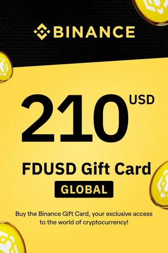 Binance (FDUSD) 210 USD Gift Card (Global) - Digital Key