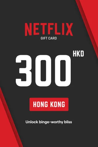 Netflix 300 HKD Gift Card (Hong Kong) - Digital Key