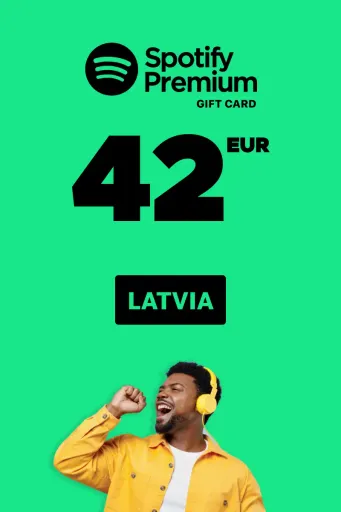 Spotify 42 EUR Gift Card (Latvia) - Digital Key