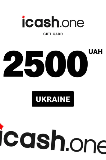 iCash.one 2500 UAH Gift Card (Ukraine) - Digital Key