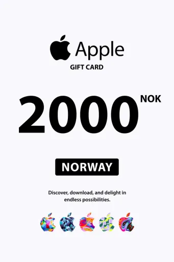 Apple 2000 NOK Gift Card (Norway) - Digital Key