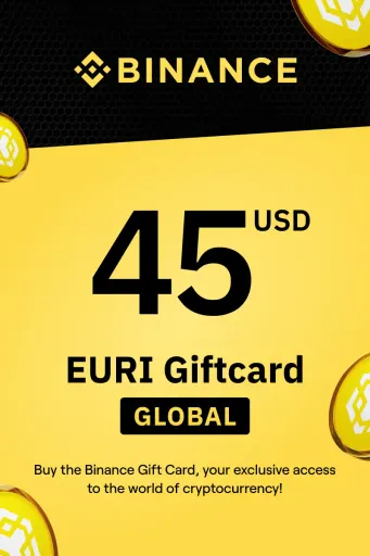 Binance (EURI) 45 USD Gift Card (Global) - Digital Key