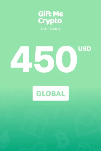 Product Image - Gift Me Crypto 450 USD Gift Card (Global) - Digital Key