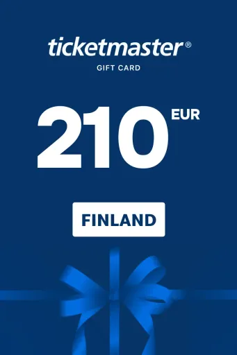 Ticketmaster 210 EUR Gift Card (Finland) - Digital Key