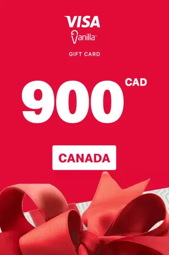 Vanilla Visa 900 CAD Gift Card (Canada) - Digital Key