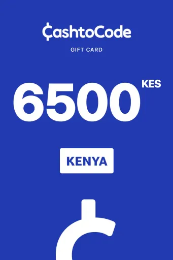 CashtoCode 6500 KES Gift Card (Kenya) - Digital Key