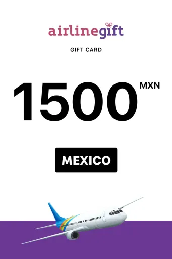 Airline Gift 1500 MXN Gift Card (Mexico) - Digital Key