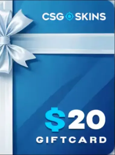 CSGO-Skins 20 USD Gift Card (Global) - Digital Key